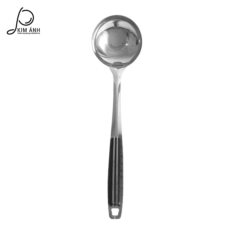 Vá múc inox cán đen