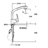  Vòi rửa bát TEKA MB2 pull out high 