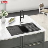  Chậu rửa bát đá Granite Sink Terra 790S Black 