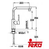  Vòi rửa bát TEKA INX 914 