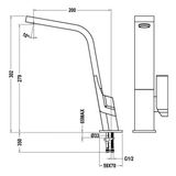  Vòi rửa bát Teka IC915 