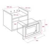  Lò vi sóng âm tủ Teka MS 620 BIS 