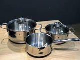  Bộ nồi WMF COOKWARE SET DIADEM PLUS 3-PC 0730299990 