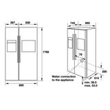  Tủ lạnh Hafele HF-SBSIC 534.14.250 