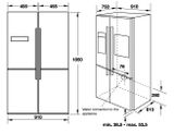  Tủ lạnh Hafele HF-SBSIB 539.16.230 