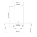  Máy hút mùi đảo FANDI FD - 218SR 