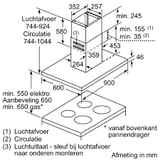  Máy hút mùi đảo BOSCH DIB97JP50 