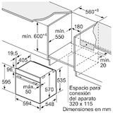  Lò nướng âm tủ Bosch HBA5360B0K Serie 6 