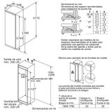  Tủ đông âm tủ Bosch GIN81AEF0 