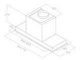  Hút mùi âm tủ Elica HIDDEN 2.0 @ 