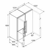  Tủ Lạnh Liebherr SBSes 8486 