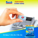  [Chính Hãng] Viên Rửa Bát Finish Power Essential Hộp 100 Viên, Viên Rửa Chén 6 Chức Năng Rửa Sạch Hiệu Quả 