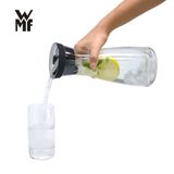  [Chính Hãng] Bình Nước Thủy Tinh WMF Water Decanter 0.75L Nắp Thép Không Gỉ Cromargan & Vành Silicon - 0617716040 