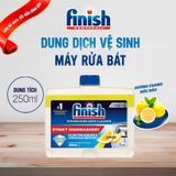  [Chính Hãng] Dung Dịch Vệ Sinh Máy Rửa Bát Finish 250ml Hương Chanh Nhập Khẩu EU 