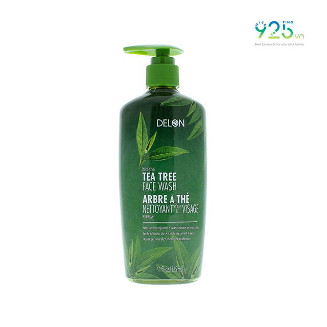 Gel rửa mặt DELON tinh dầu cây tràm trà - DELON Tea Tree Face Wash (325ml) KD-51