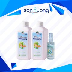 Combo 2 chai dung dịch sát khuẩn Clincare 500ml + ClincareSH 70ml