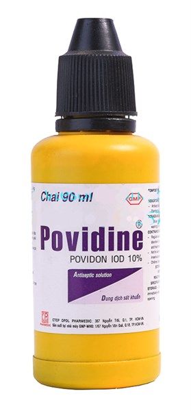 Dung dịch sát khuẩn Povidine 10% 90ml (Vàng)