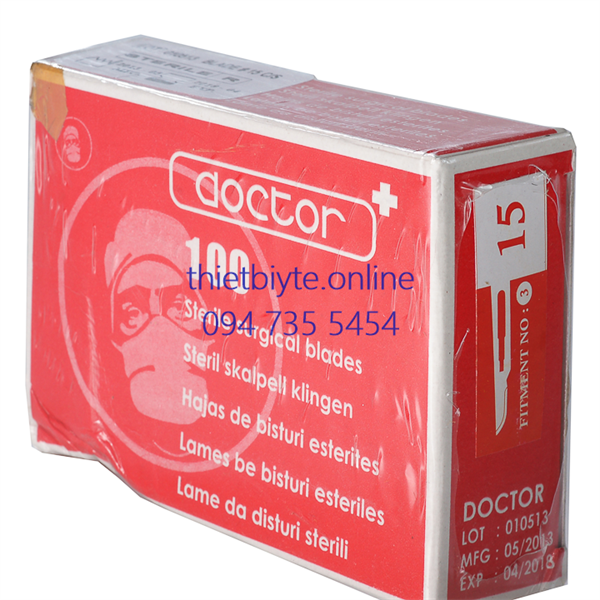 Lưỡi dao mổ Doctor số 15