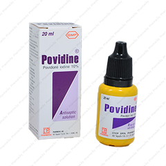 Dung dịch sát khuẩn Povidine 10% 20ml (Vàng)