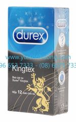 Bao cao su Durex Kingtex (12 bao)