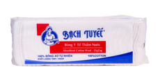 Gòn y tế Zigzag Bạch Tuyết 100gr