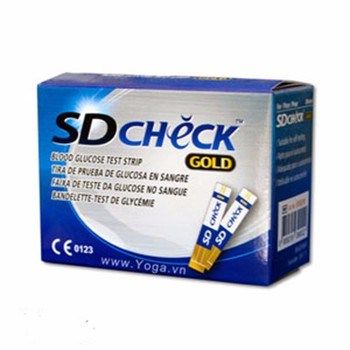 Que thử đường huyết SD Check (hộp 25 que)