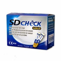 Que thử đường huyết SD Check (hộp 25 que)