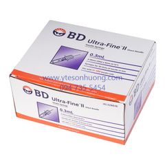 Bơm tiêm Insuline BD 0,3cc x 30G 328838