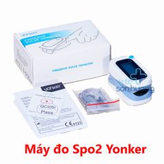 Máy đo nồng độ oxy trong máu SPO2 Yonker Bluetooth YK-80B