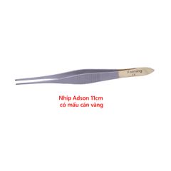 Kẹp (nhíp) phẫu tích Adson cán vàng 11cm