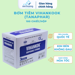 BƠM TIÊM SỬ DỤNG MỘT LẦN VIHANKOK - TANAPHAR - 3CC