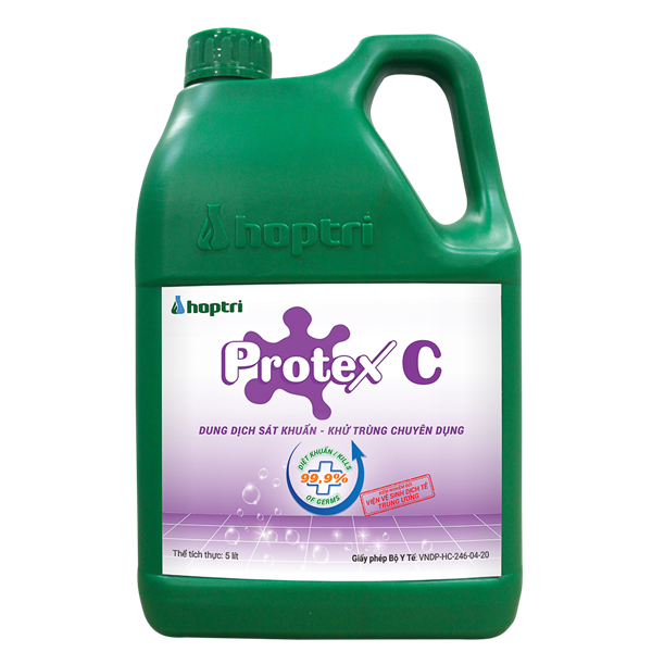 Dung dịch sát khuẩn khử trùng chuyên dụng Protex C (5 lít)
