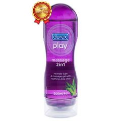 Gel bôi trơn Durex Play Massage 2 trong 1 (200ml)