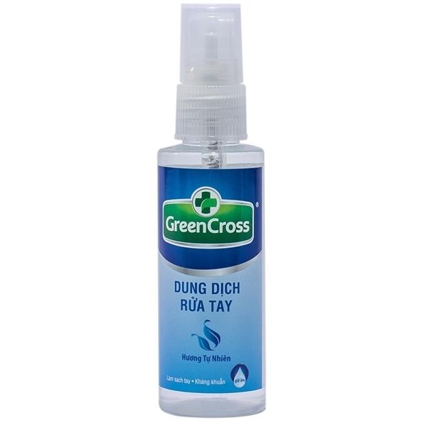 Rửa Tay Green Cross dạng xịt 70ml