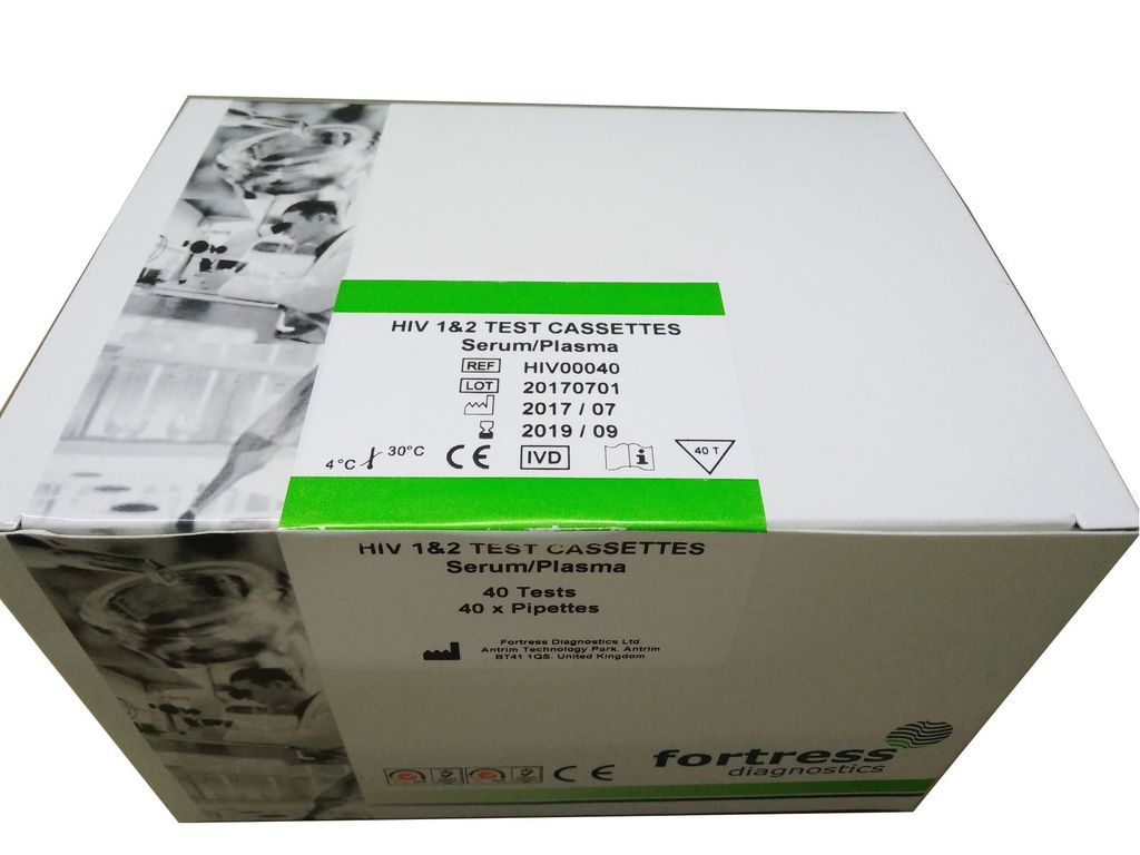 Test thử HIV 1&2 Cassettes Fortress
