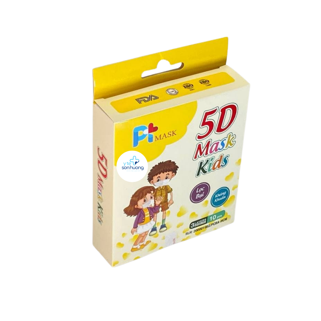 KHẨU TRANG 5D MASK KIDS CHO BÉ 2 - 5 TUỔI