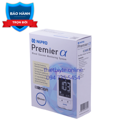 Máy đo đường huyết Nipro Premier α (Bluetooth)