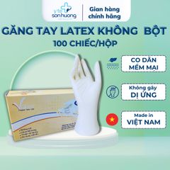 Găng tay y tế không bột phủ Polymer Vglove