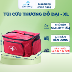 Túi cứu thương Đỏ Đại (size XL - 40x30x22cm)