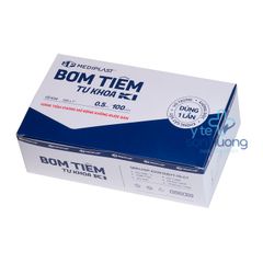 Bơm tiêm tự khóa Mediplast 0.5ml 25G x 1(0.5mmx25mm)