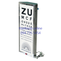 Đèn thử thị lực chữ ZU (inox)