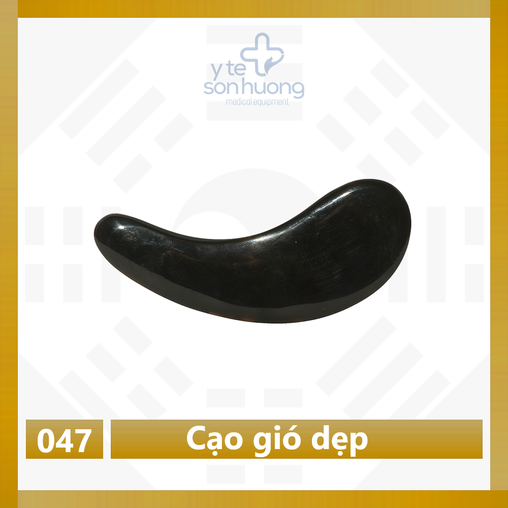 Dụng cụ cạo gió (sừng dẹp) diện chẩn