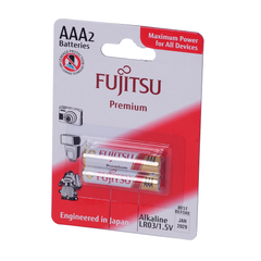 Pin AAA Fujitsu Alkaline Premium (1,5V) (vĩ 2 viên)