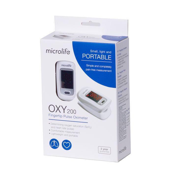 Máy đo nồng độ oxy trong máu SPO2 Microlife Oxy200