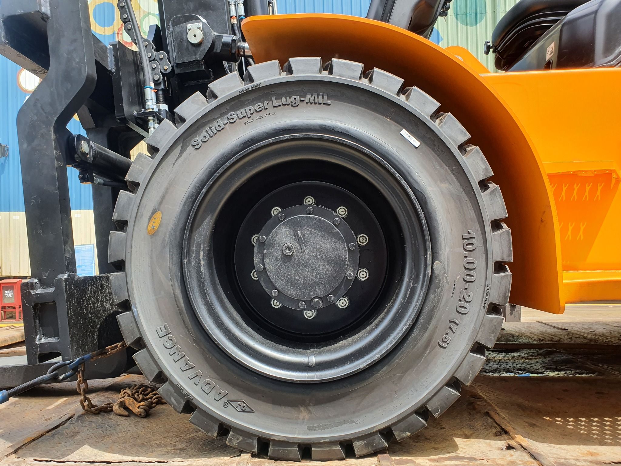 Xe Nâng Dầu Hangcha 12 Tấn Mới 100%