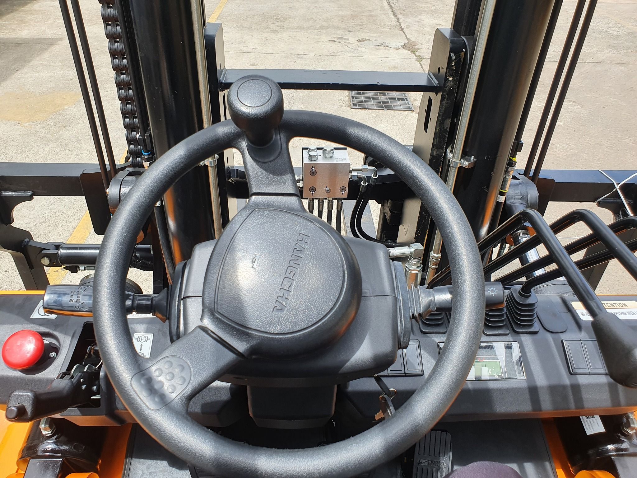 Xe Nâng Dầu Hangcha 12 Tấn Mới 100%