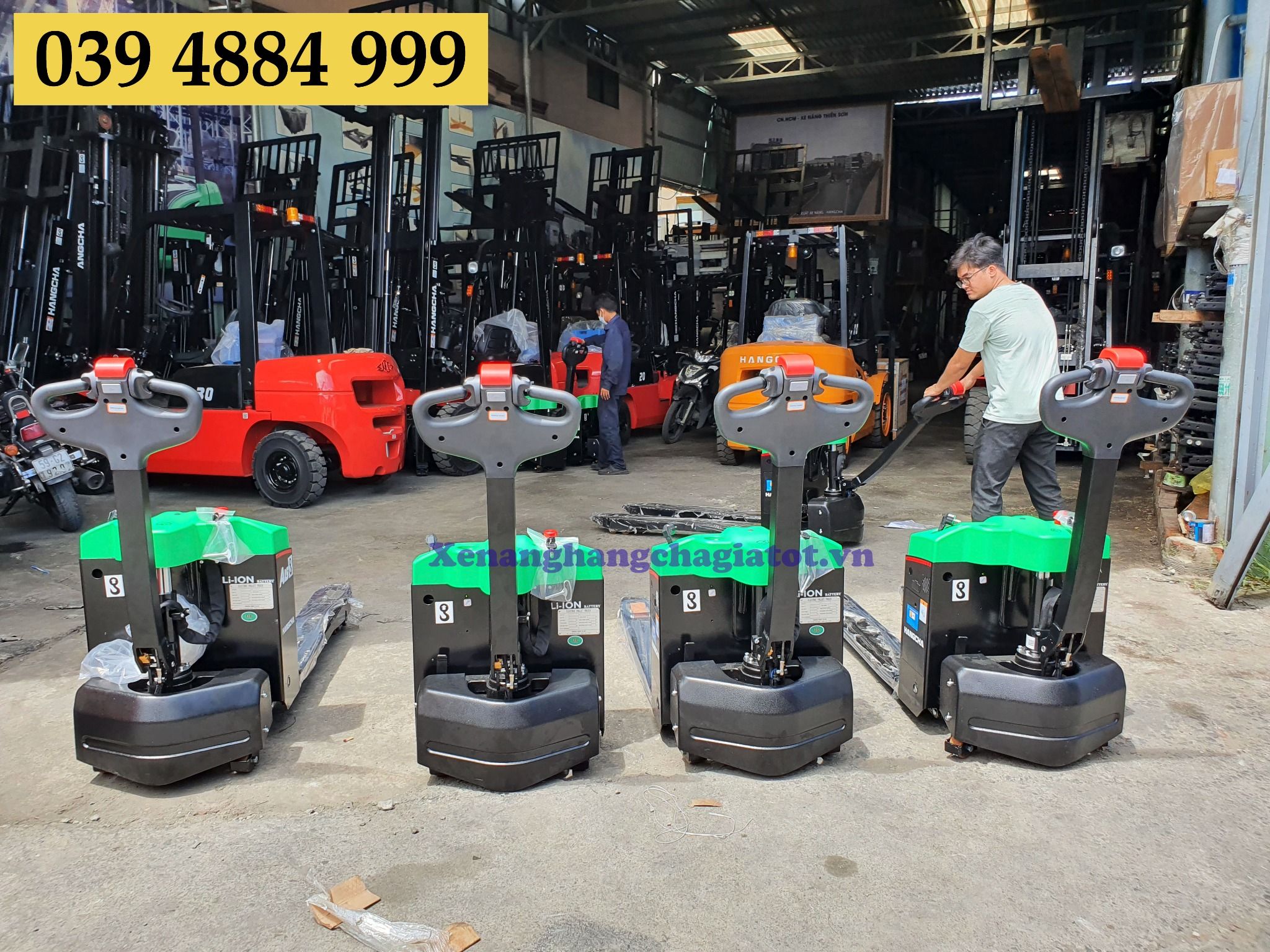 Xe Nâng Tay Điện Thấp 2 Tấn Dòng A3MC1