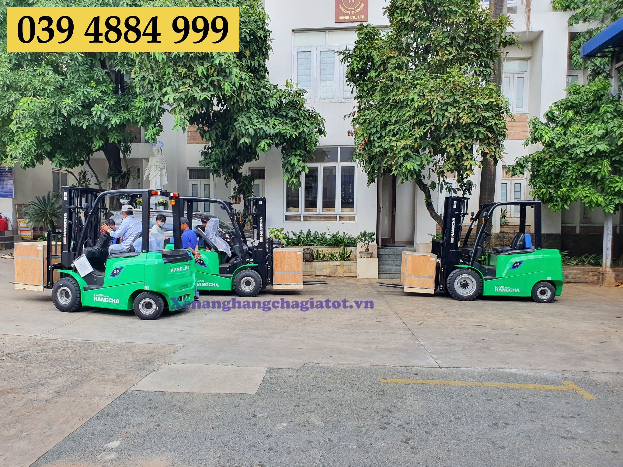 Xe Nâng Điện 2.5 Tấn Mới