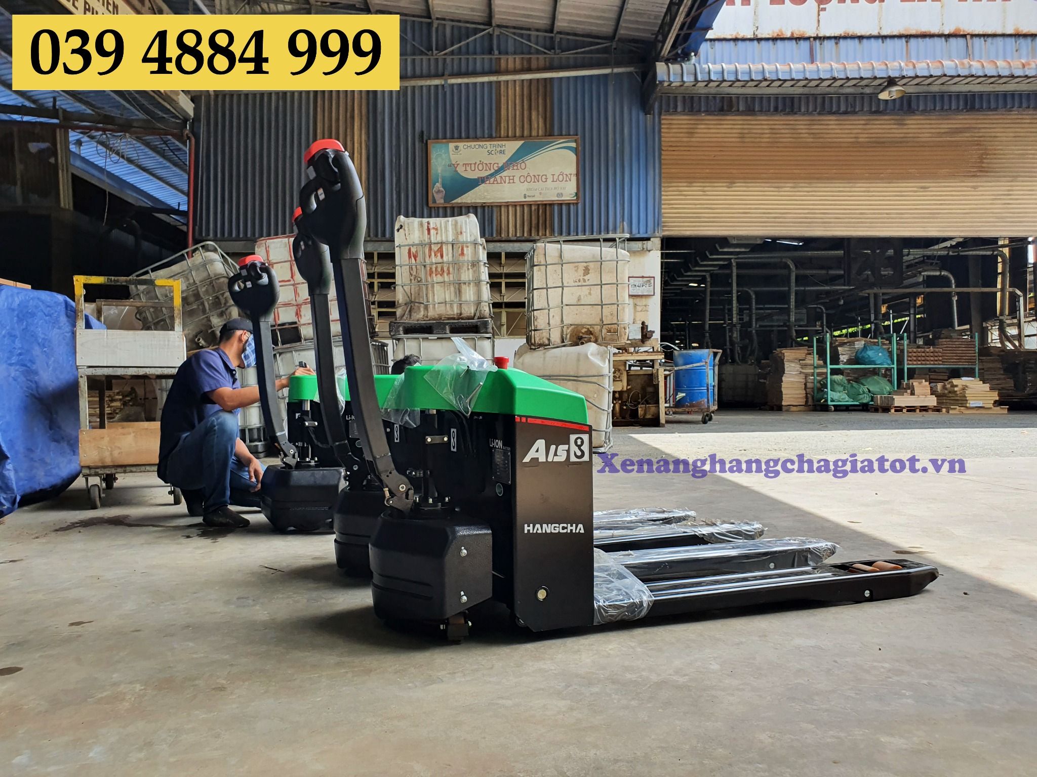 Xe Nâng Tay Điện Thấp 2 Tấn Dòng A3MC1