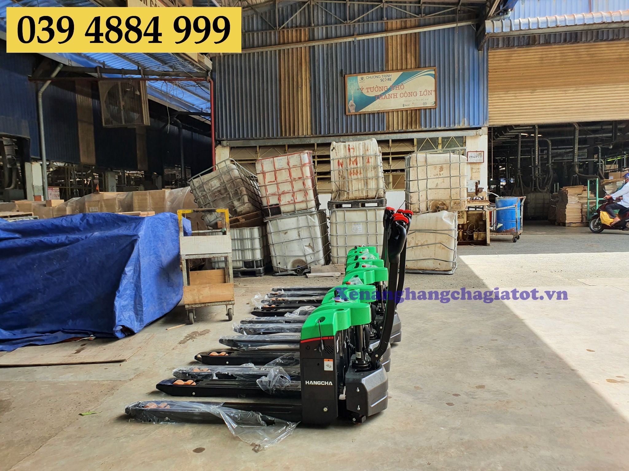 Xe Nâng Tay Điện Thấp 1.5 Tấn Dòng A3MC1